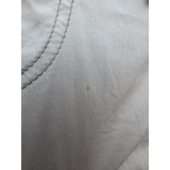 Y2K VTG EXPRESS Tan Cargo Carpenter Mini Micro Skirt Sz 8 GRUNGE STREETWEAR READ - Picture 10 of 11